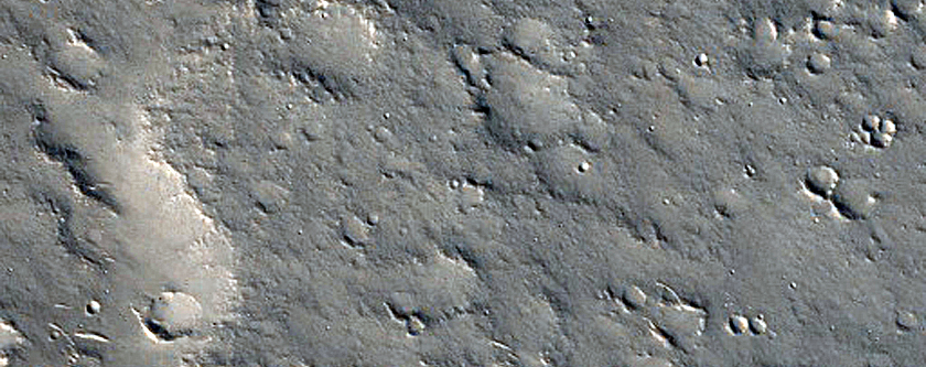 Pits in Utopia Planitia