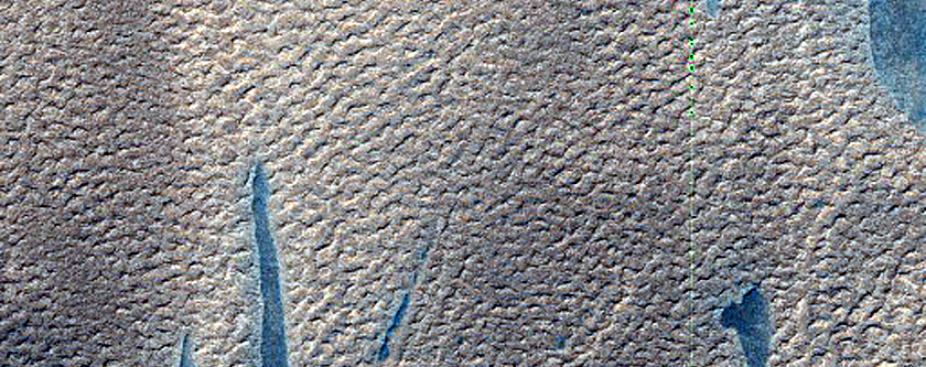 Dunes on Floor of Katoomba Crater