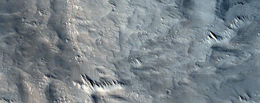 Layers in Medusae Fossae Formation