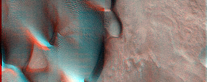 Dune Monitoring in Davies Crater
