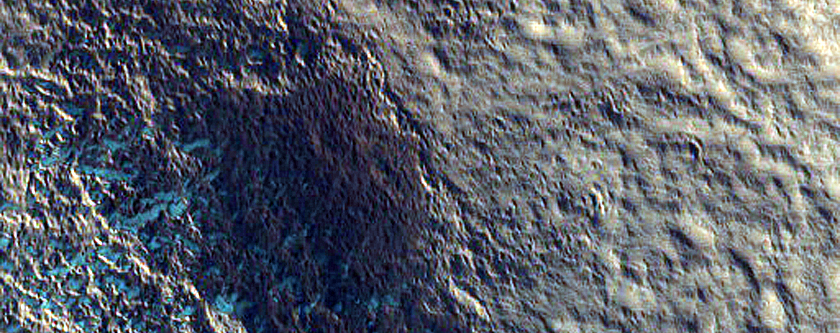 Possible Fan in Crater in Acheron Fossae