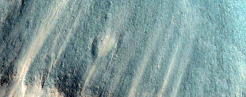 Monitor Slopes of Impact Craters