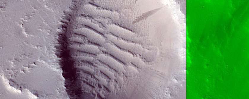 Collapse Pits along Tractus Catena