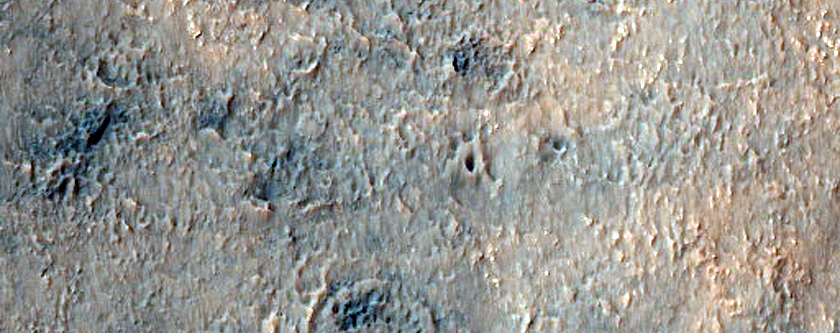 Terrain South of Sirenum Fossae