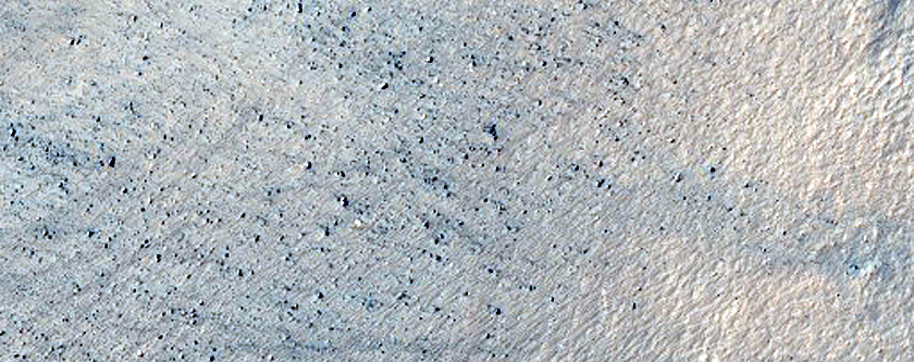 Ridge in Eastern Argyre Planitia