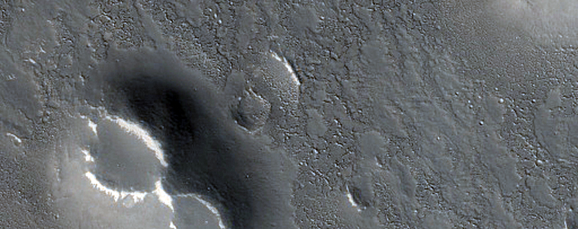 Cones in Utopia Planitia