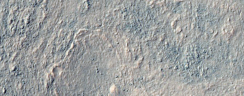 Crater Wall West of Argyre Region