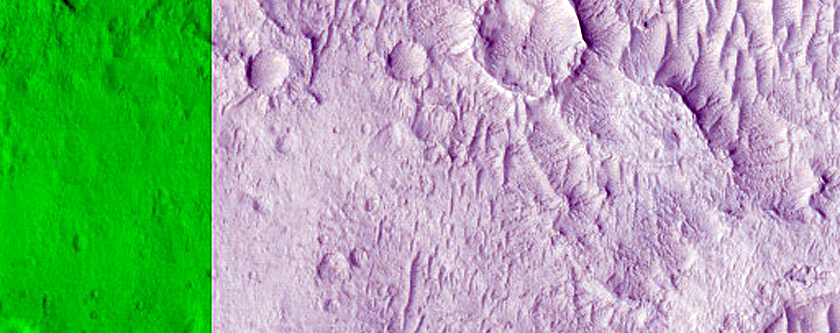 Candidate Recent Impact Site in Schiaparelli Crater