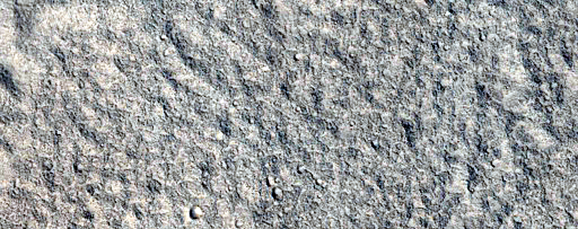 Cratered Cones in Utopia Planitia