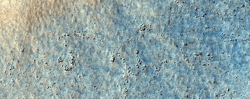 Landforms in or South of Hellas Planitia