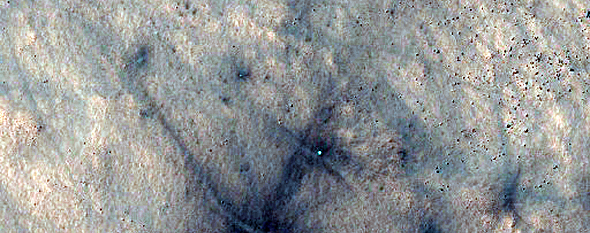 Candidate Recent Impact Site