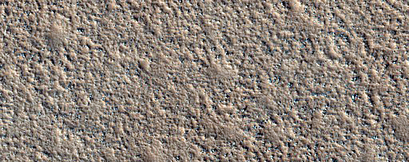 Crater Floor Materials in Arcadia Planitia