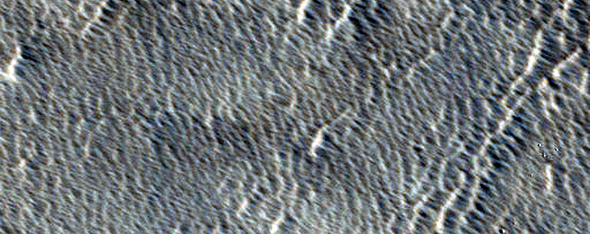 Portion of Lobe Off Arsia Mons West Flank