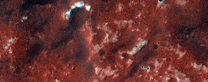 East Herschel Crater Sand Sheet