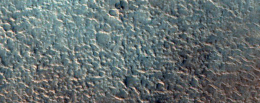 Layered Mesa in Acidalia Planitia