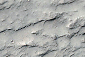 Possible Bedrock Exposures in Terra Cimmeria