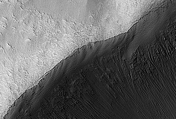 An Oblong Impact Crater in Terra Cimmeria