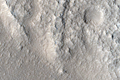 Terrain around Sinton Crater