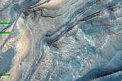 Steep Scarp in North Polar Layered Deposits and Basal Unit