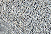 Lineated Valley Floor Material in Terrain North of Arabia Region