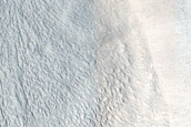 1-Kilometer Crater on Potential Ice-Rich Polygon Trough in Utopia Planitia