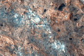 Jarosite Stratigraphy near Mawrth Vallis