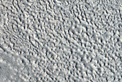 Lineated Valley Floor Material in Terrain North of Arabia Region