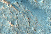 Irregular Circular Depressions near Makhambet Crater
