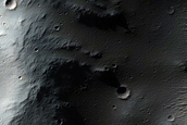 Portion of Central Peak of Pal Crater