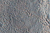 Bedrock Exposed in Crater Wall in Acidalia Region