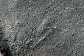 Layered Arcuate Ridges at Base of Gullies