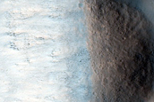 Crater with Steep Slopes