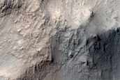 Layered Material and Wall Spur in East Candor Chasma