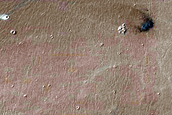 Candidate Recent Impact Site