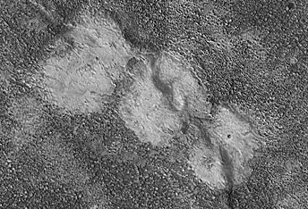 Pitted Cones on Ridge in Chryse Planitia