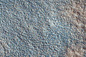Possible Olivine-Rich Ejecta