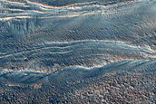 Steep Scarp in North Polar Layered Deposits