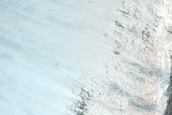 Olivine-Rich Crater Wall in Terra Sirenum
