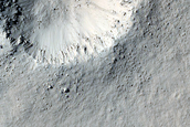 Very Fresh Small Crater in Arabia Region