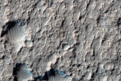 Cluster of Craters on Floor of Koval Sky Crater