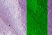 Portion of Central Peak of Moreux Crater