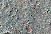 Flow Deposits in Eastern Ladon Valles Basin