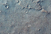 Candidate Recent Impact Site on Floor of Perrotin Crater