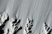 North-Facing Slope of Gratteri Crater