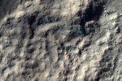 Monitor Slopes of 5-Kilometer Diameter Impact Crater