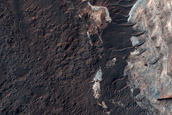 Phyllosilicate Layers in Mouth of Ladon Valles Basin