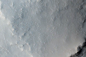 Crater in Meridiani Planum