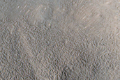 Crater Floor Deposits with Possible Fan Delta and Shallow Valleys
