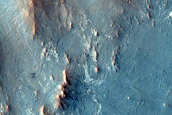 Ejecta Southwest of Hargraves Crater