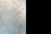 Gullies in Hooke Crater